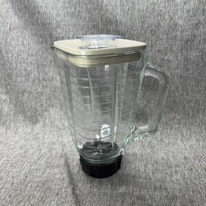 Vintage Oster Regency Kitchen Center Blender Mixer Container w/Blades And Lid